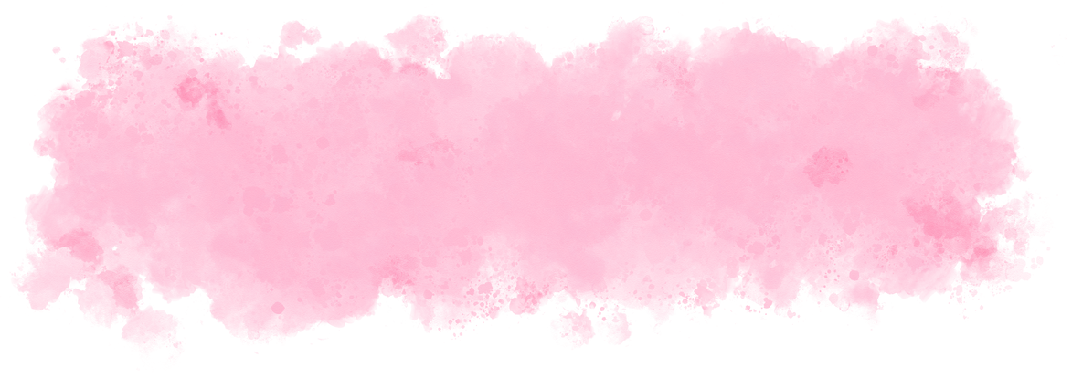 Pink Watercolor Paint Splash Banner